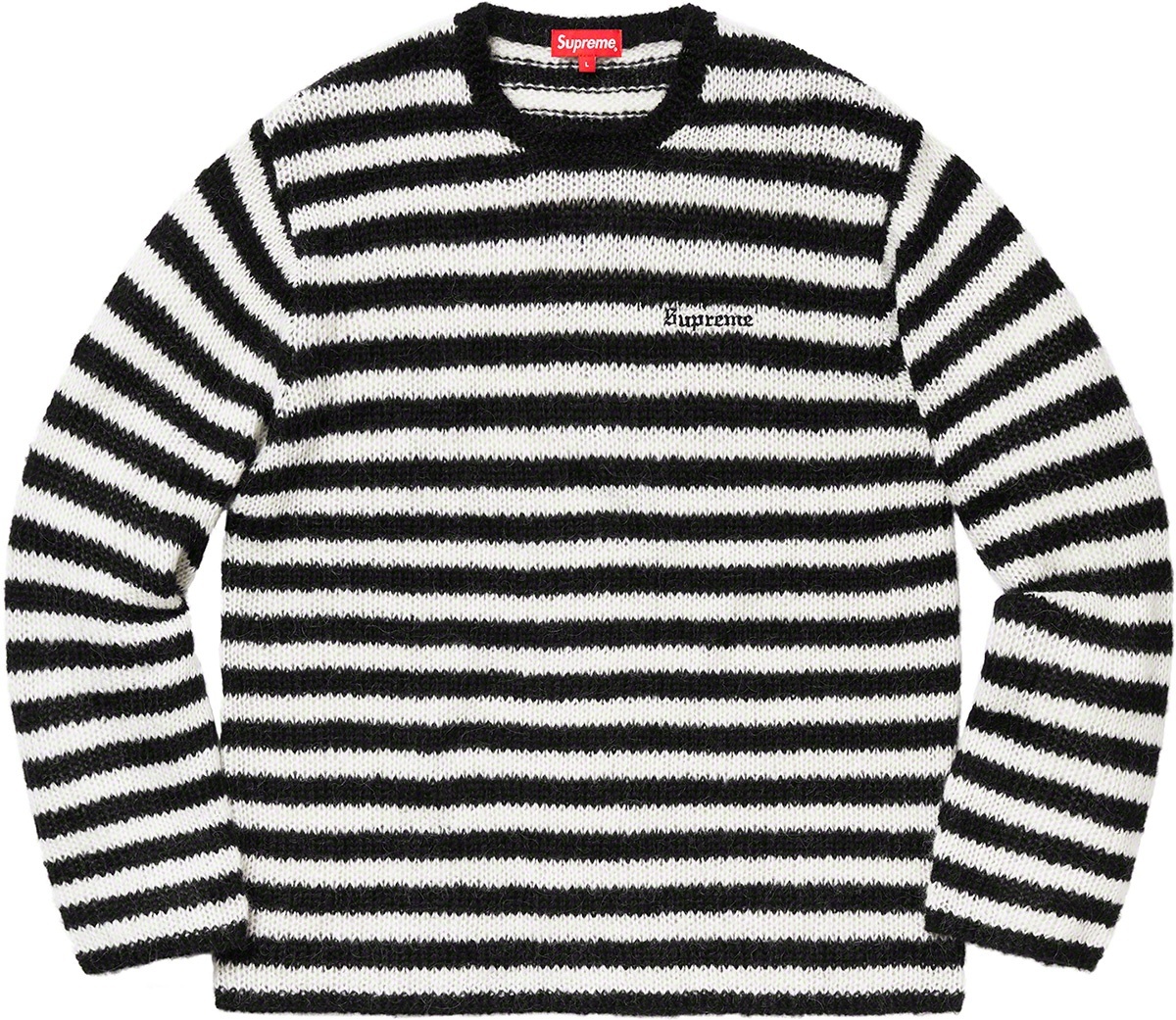 Stripe Mohair Sweater view 3